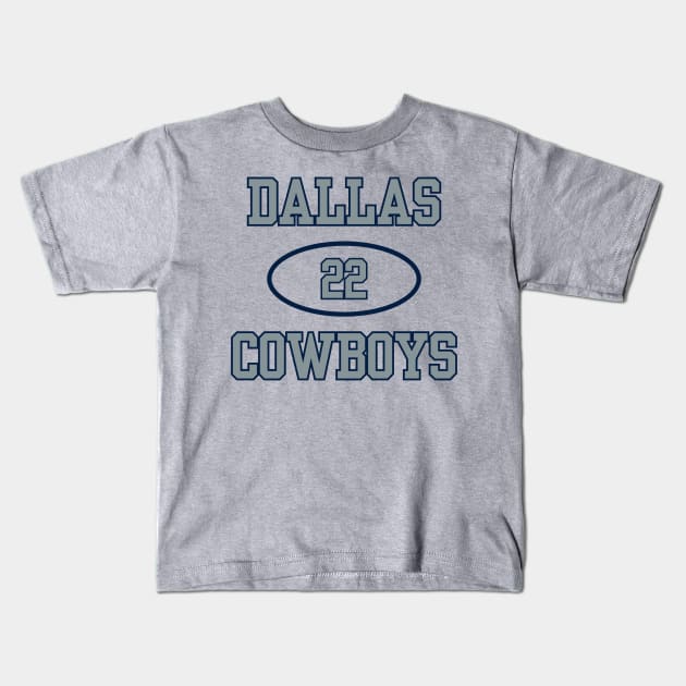 DALLAS COWBOYS EMMITT SMITH #22 Kids T-Shirt by capognad